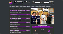 Desktop Screenshot of fsvkemnitz.de